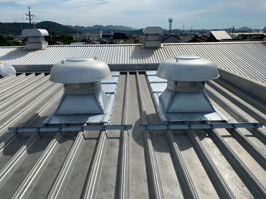 95 x 25-A2 Eixo Principal Pulseira FRP Sopradora de telhado para ventilação comercial de telhados
