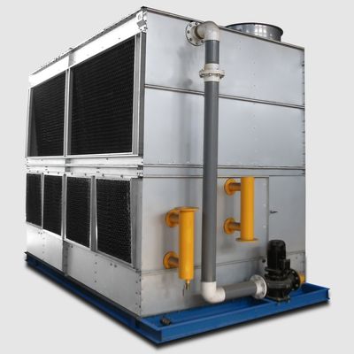 Torre de refrigeração por evaporação de circuito fechado para fluxo de água em grandes dimensões