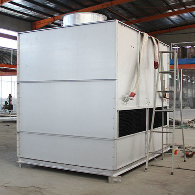 Torre de refrigeração de água industrial de 400 toneladas de automação de fluxo cruzado com projeto de tipo fechado
