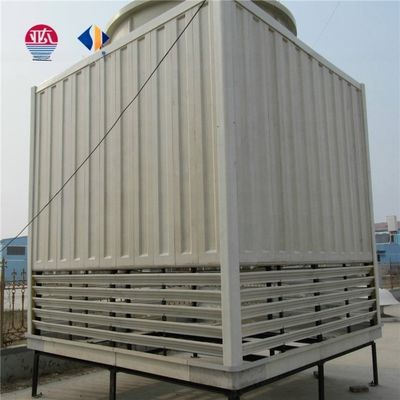 Torre de refrigeração de água industrial de 400 toneladas de automação de fluxo cruzado com projeto de tipo fechado