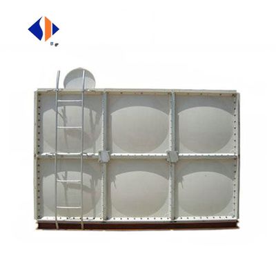 Tanque de FRP/GRP personalizado Tanque de armazenamento de água modular seccional com menor e sim limpo