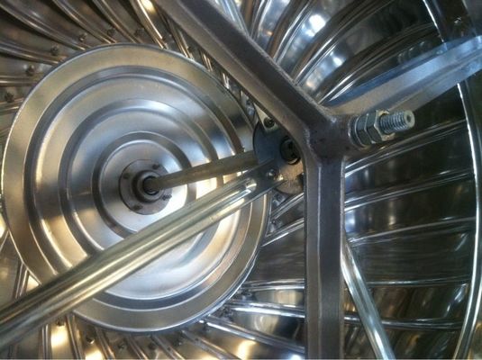 Ventilador de turbina de telhado com resposta rápida e material elevado