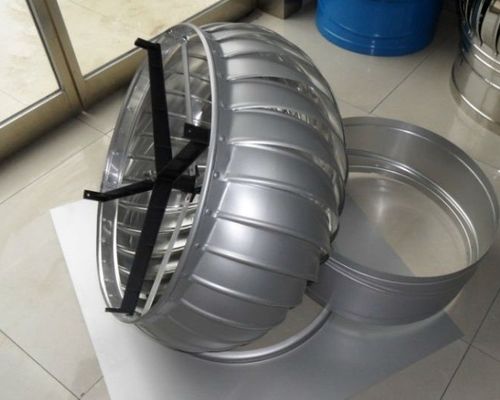 Ventilador de turbina de telhado com resposta rápida e material elevado