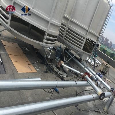 Ventilador de torre de refrigeração de fluxo cruzado com material PVC/PP e temperatura de 70 graus