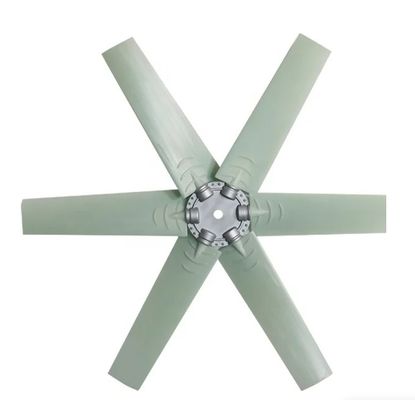 4-10 lâminas Ventilador de fluxo axial de plástico para 120/220/380/440/680v Torre de refrigeração de tensão