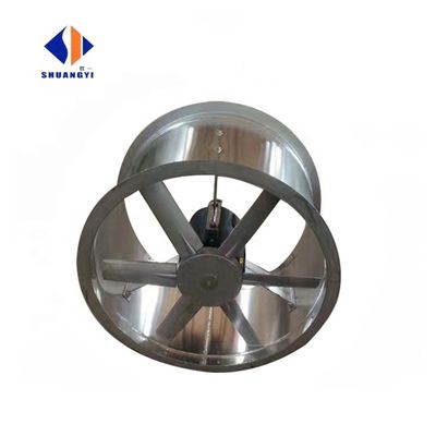 220V/380V/480V Fans de fluxo de eixo de material para ar condicionado têxtil Ventilação automática