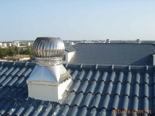 Ventilador de telhado de aço inoxidável personalizado para ventilação resistente a altas temperaturas
