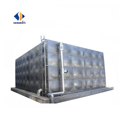 Lojas de alimentos e bebidas Painéis de armazenamento de água de aço inoxidável Tanques com 1-1024m3 de volume