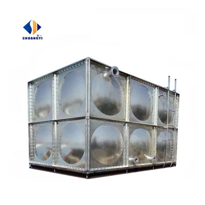 Lojas de alimentos e bebidas Painéis de armazenamento de água de aço inoxidável Tanques com 1-1024m3 de volume