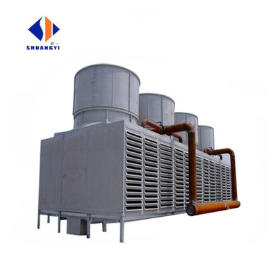 Refrigerador de torre de refrigeração de água de fluxo cruzado industrial com tensão de 380V e preenchimento de PVC