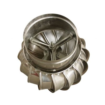Material de lâmina de liga de alumínio ventilador de escape de telhado não montado com função de ventilação