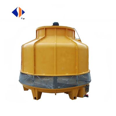 Torre de refrigeração de tipo fechado de contra-fluxo Sistema de refrigeração automático de forma redonda 0,75-30kw