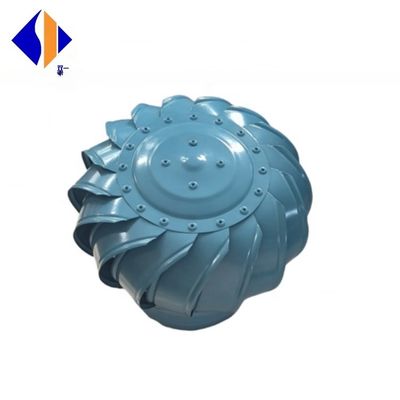 Ventilador de 6/8/10 polegadas Automático Industrial de plástico sintético Ventilador de turbina para Ventilador de telhado