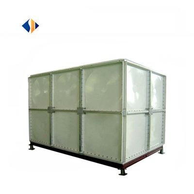 Depende da capacidade Tanque de FRP/GRP personalizado Tanque de armazenamento de água seccional de isolamento modular
