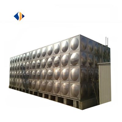 Tanques de água verticais 304 Ss fáceis de operar para soluções de armazenamento de água de longa duração