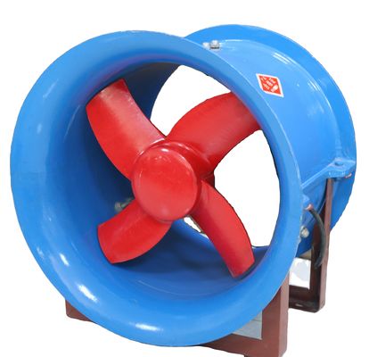 380V Ventilador de exaustão de tipo tubo de grande volume e poderoso Ventilador axial com e suporte personalizado