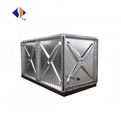 Tanque de água de aço prensado de grande porte com cor personalizada e gama de 1106-3112