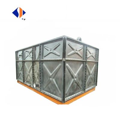 Tanque de água de aço prensado de grande porte com cor personalizada e gama de 1106-3112
