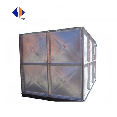 Tanque de água de aço prensado de grande porte com cor personalizada e gama de 1106-3112