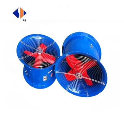 1450 rmp Ventilador axial industrial silencioso com suporte personalizado e rotor externo de FRP