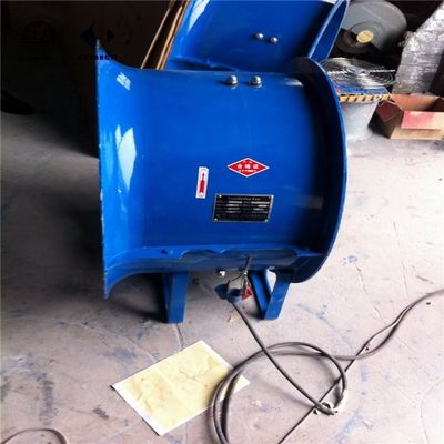 Ventilador de escape axial de tubo de pressão de 304 pa para eficiência da hélice de ventilação industrial