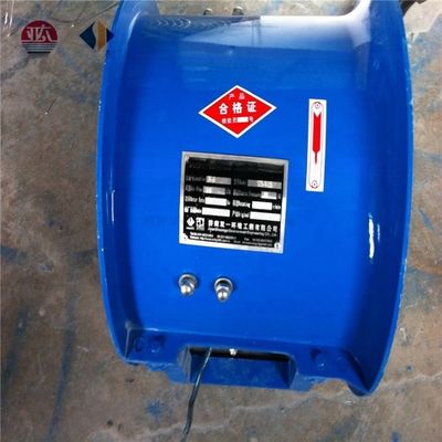 Ventilador de escape axial de tubo de pressão de 304 pa para eficiência da hélice de ventilação industrial