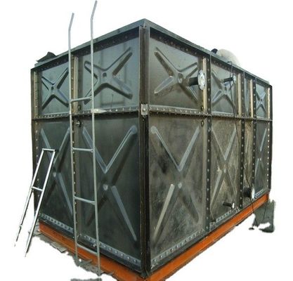 1000 kg Peso HDG Painel de aço galvanizado Tanque de armazenamento de água para incêndio e água