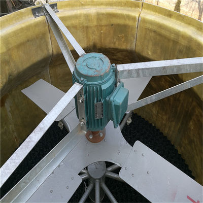 5.5 kW Motor Power Quadrado forma Contador de fluxo Torre de refrigeração de água projetado para chiller