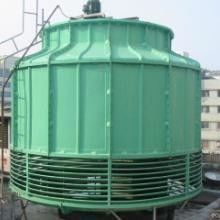 FRP torre de refrigeração de água de fluxo contador anti-corrosão para design de forma redonda 880 KG