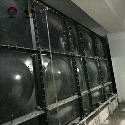 Tanques de água galvanizados a quente retângulo com chapa de aço Q235 B mm 1106-3112