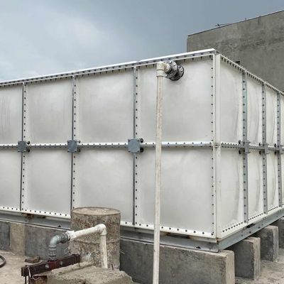 20m3 Resinas de tanques de água GRP/FRP/SMC para resistência à corrosão eficaz e duradoura