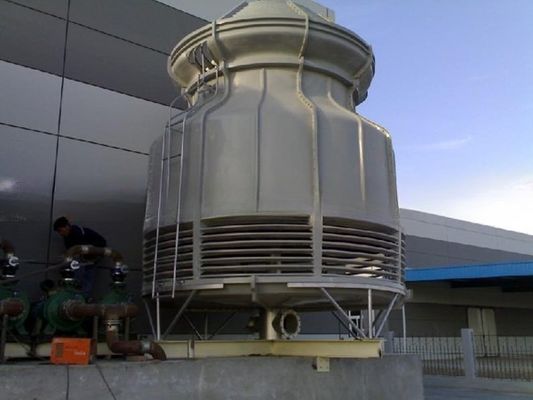 Torre de refrigeração de forma redonda de 500T FRP