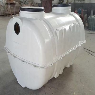 50000L/H Produtividade Tanque séptico subterrâneo de FRP plástico para tratamento de águas residuais