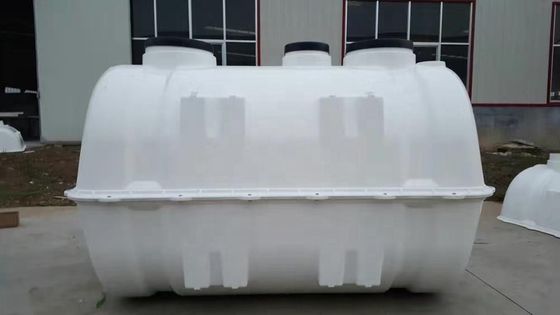50000L/H Produtividade Tanque séptico subterrâneo de FRP plástico para tratamento de águas residuais