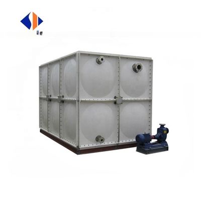 Resistência à flexão elevada ≥ 100 MPa Tanque de armazenamento de água de fibra de vidro FRP 300000 litros