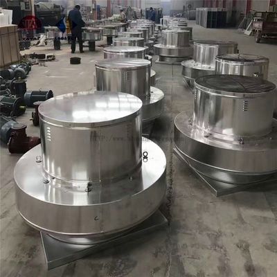 100% de cobre motor FRP/ALUMINIO ventilador de escape de chaminé para solução de ventilação de fumaça