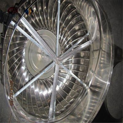 Suporte personalizado ODM 400mm Não tipo de energia ventilador de escape de telhado com aço inoxidável 304