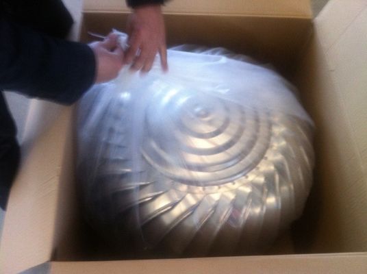 Ventilador de Turbina de Vento Natural Vertical Montado em Telhado de Poupança de Energia para Hotéis e Armazéns
