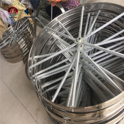 Fabricação de instalações de ventilação de aço inoxidável 304 ventilador de turbina de vento para funil