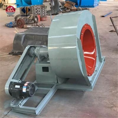 Reserva de força Ventilador centrífugo para ventilação de alta pressão 1,1-75kw Curvado para trás