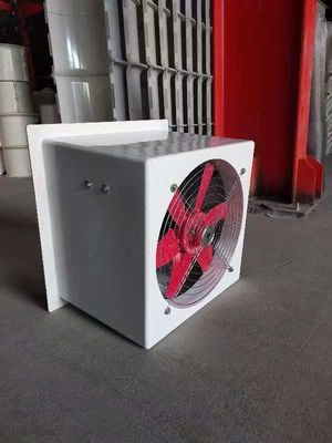 Ventilador de parede montado com ventilador de escape de ventilação de fluxo axial com lado externo de alta potência