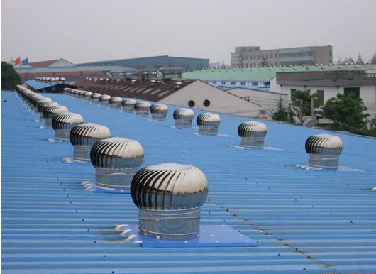 Alta popularidade FRP/GRP 200-1200mm Turbina de telhado de plástico Ventiladores de ar sem ventilador de energia