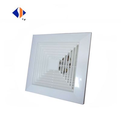 Ventilador de ventilação de banheiro de baixo ruído extractor de ar de lâmina de plástico material ventilador de fluxo axial