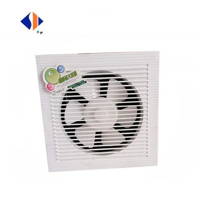Ventilador de ventilação de banheiro de baixo ruído extractor de ar de lâmina de plástico material ventilador de fluxo axial