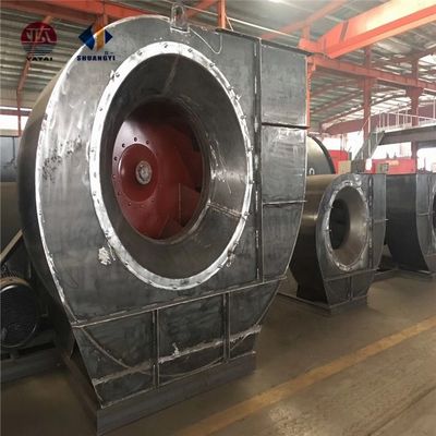 Fabricação industrial de chapas de aço carbono Ventilador centrífugo de alta pressão para grande sucção