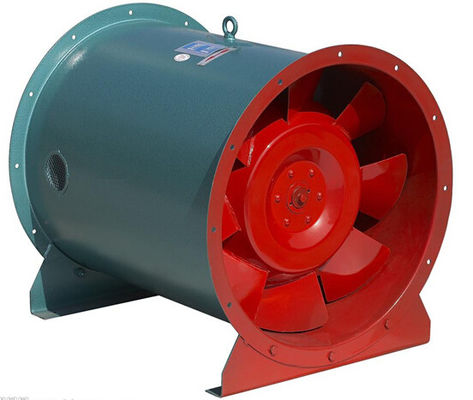 Ventilador axial portátil de escape de fumo com pés de montagem e tensão 380 volts ou conforme exigido