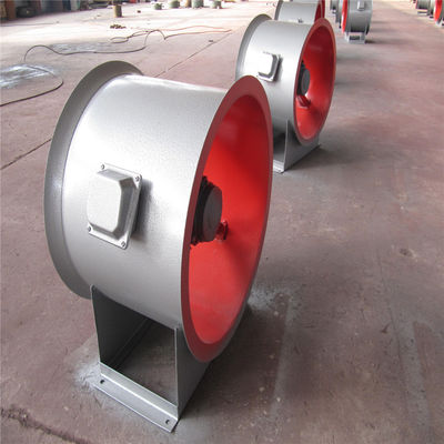 Ventilador axial portátil de escape de fumo com pés de montagem e tensão 380 volts ou conforme exigido