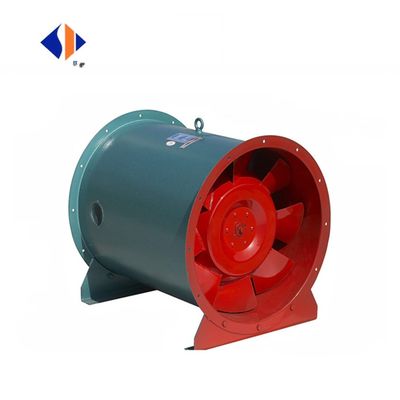 Solução resistente a altas temperaturas aço galvanizado automação de incêndio fumo ventilador de escape