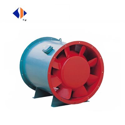 Solução resistente a altas temperaturas aço galvanizado automação de incêndio fumo ventilador de escape