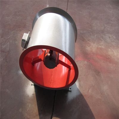 Solução resistente a altas temperaturas aço galvanizado automação de incêndio fumo ventilador de escape